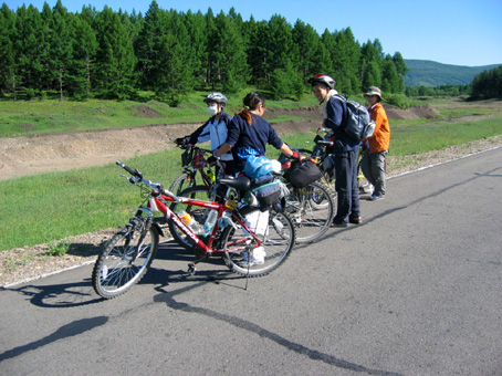 车轮上的草原诗篇 浙大户外运动俱乐部单车穿越内蒙古纪实